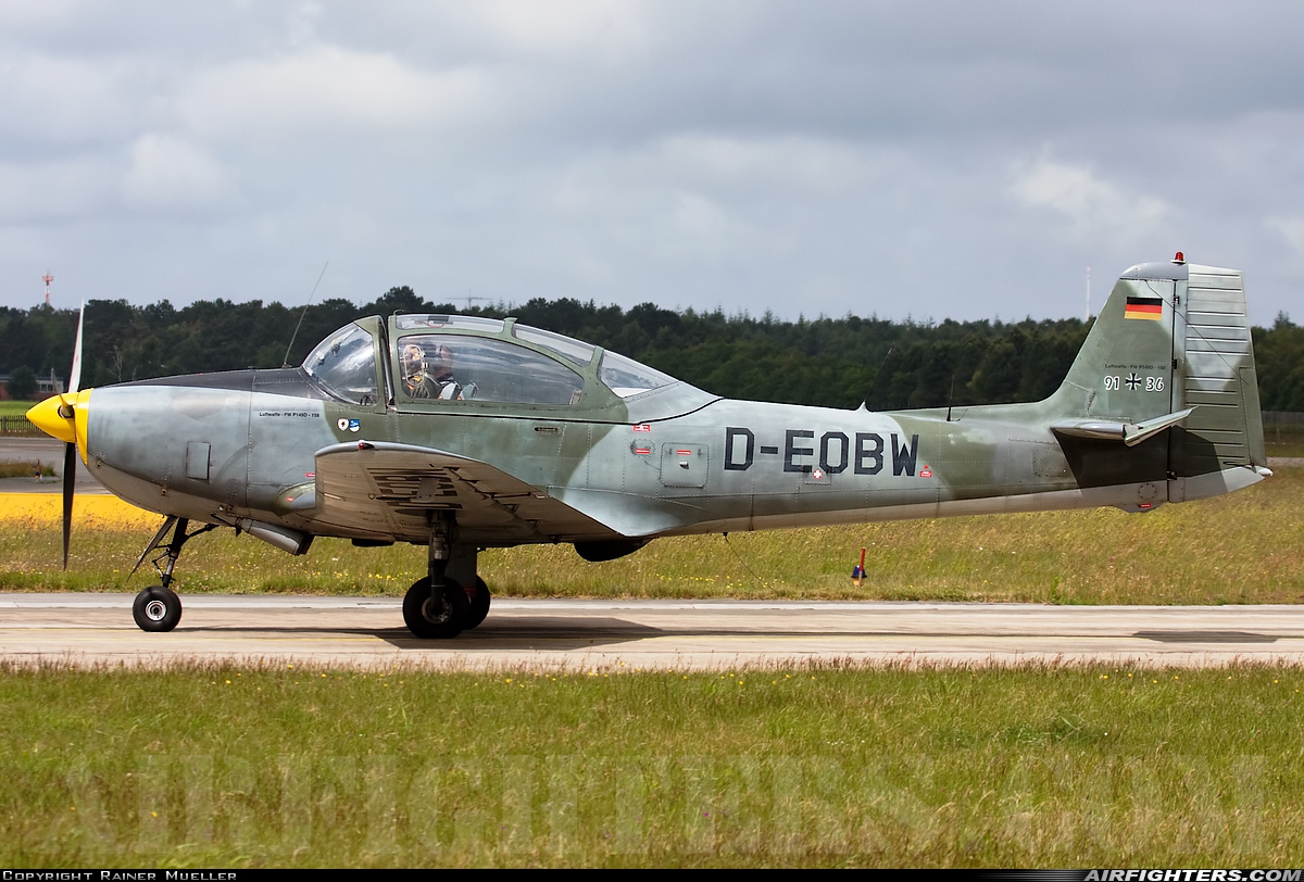 Private Focke-Wulf Piaggio FWP-149D D-EOBW at Nordholz (- Cuxhaven) (NDZ / ETMN), Germany