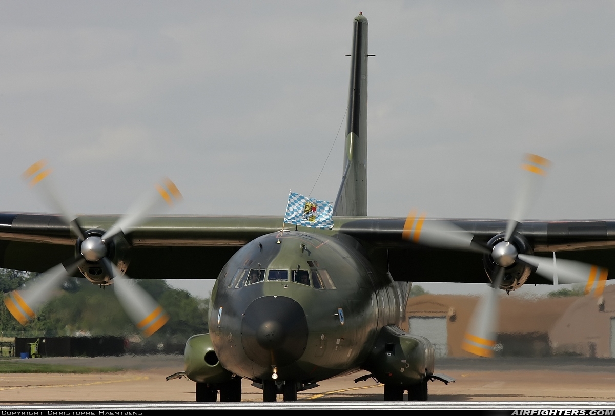Germany - Air Force Transport Allianz C-160D 50+98 at Fairford (FFD / EGVA), UK
