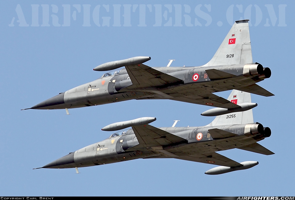 Türkiye - Air Force Northrop F-5A-2000 Freedom Fighter 67-21255 at Izmir - Cigli (IGL / LTBL), Türkiye