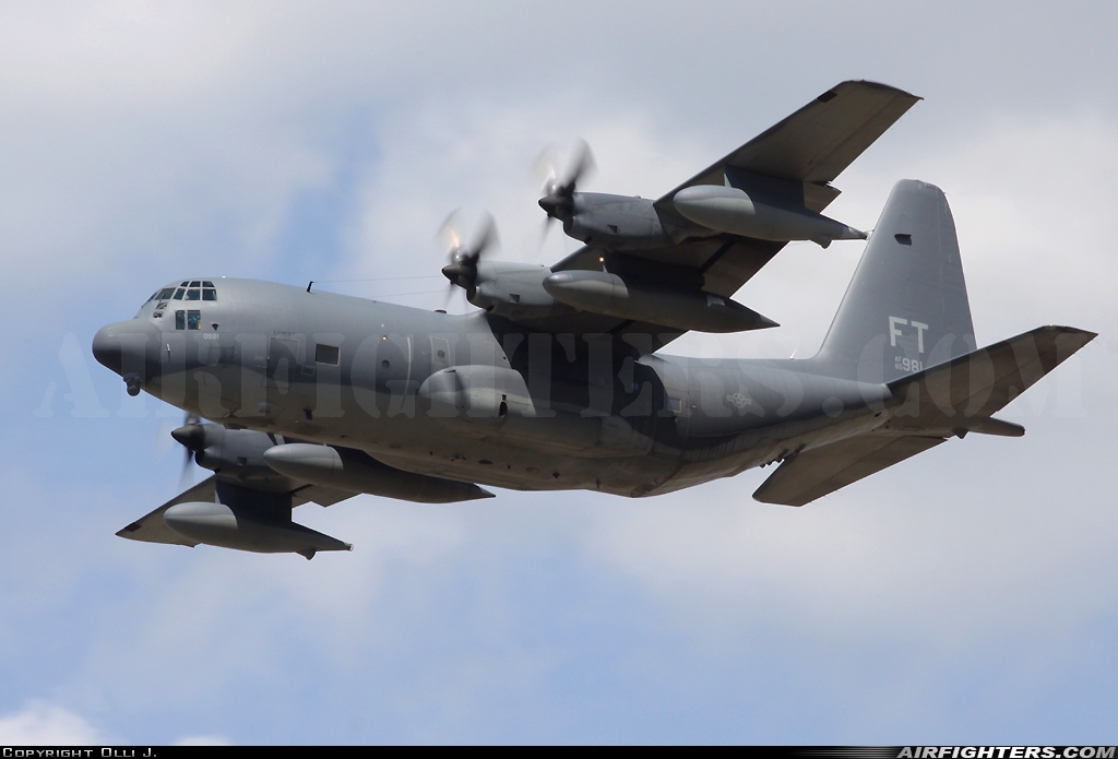 USA - Air Force Lockheed HC-130P Hercules (L-382) 65-0981 at Ramstein (- Landstuhl) (RMS / ETAR), Germany
