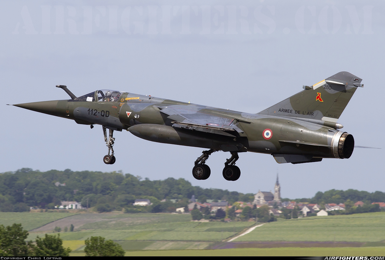 France - Air Force Dassault Mirage F1CT 280 at Reims - Champagne (RHE / LFSR), France