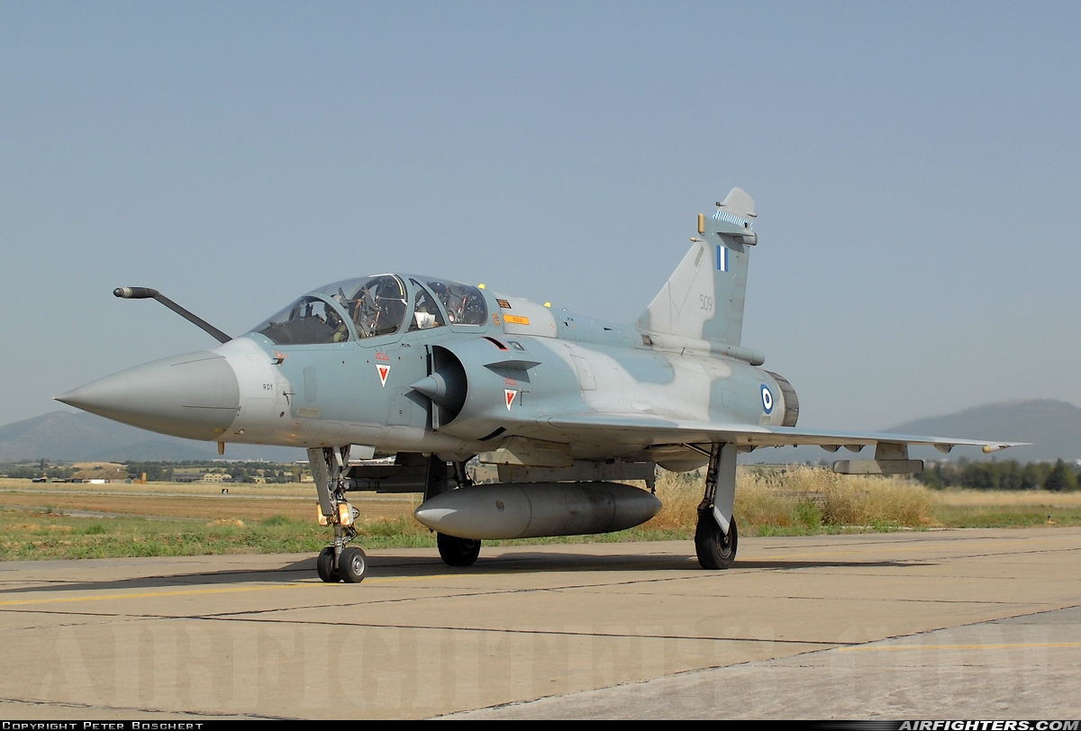 Greece - Air Force Dassault Mirage 2000-5BG 509 at Tanagra (LGTG), Greece