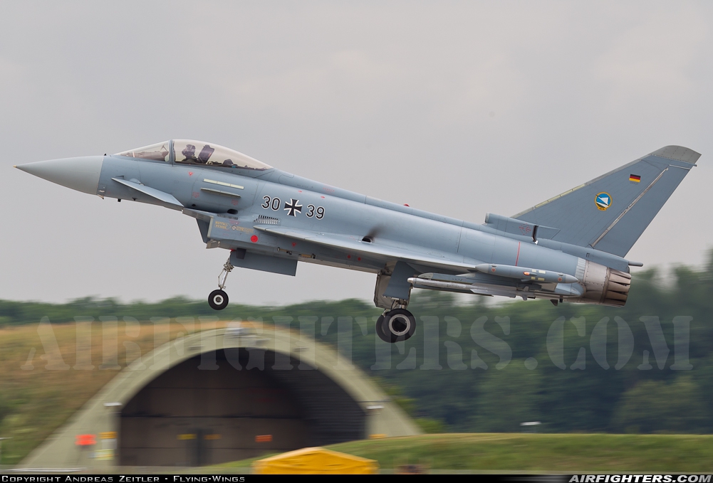 Germany - Air Force Eurofighter EF-2000 Typhoon S 30+39 at Neuburg - Zell (ETSN), Germany