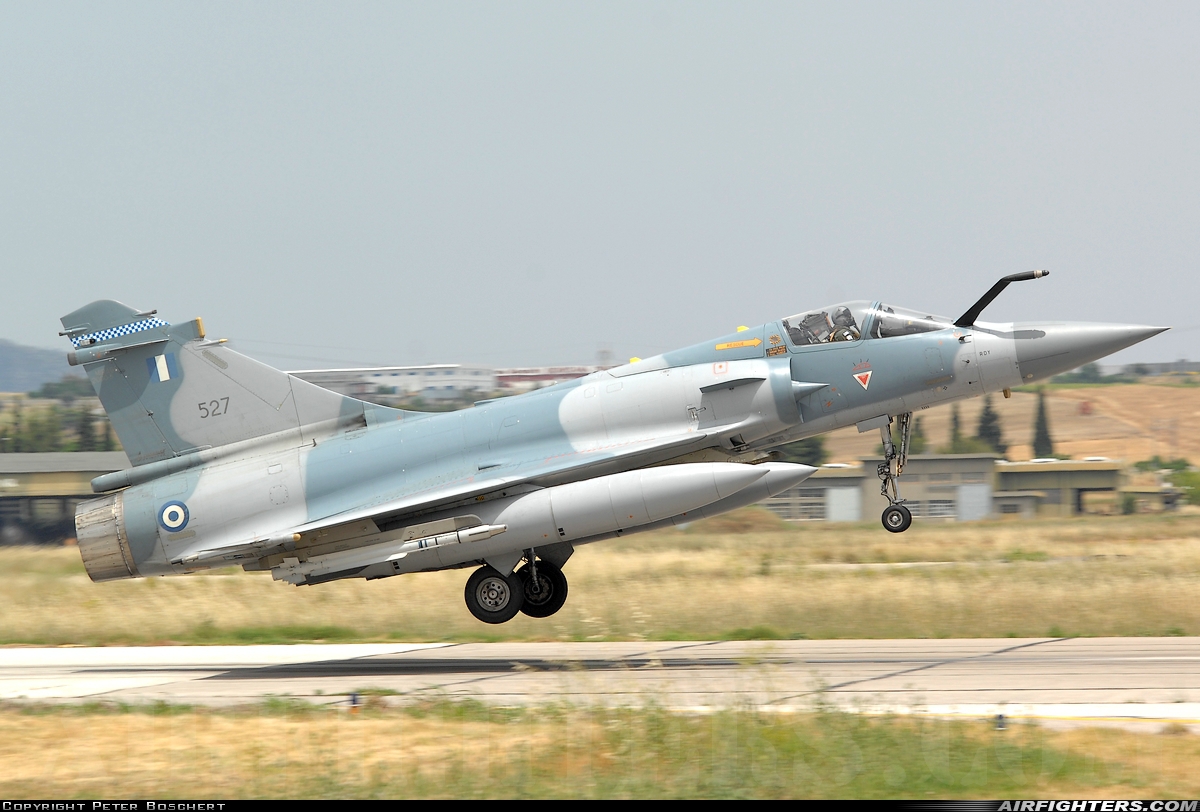 Greece - Air Force Dassault Mirage 2000-5EG 527 at Tanagra (LGTG), Greece