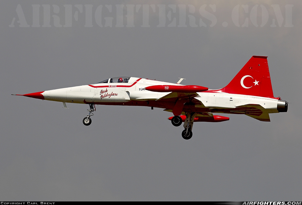 Türkiye - Air Force Canadair NF-5A-2000 (CL-226) 71-3052 at Izmir - Cigli (IGL / LTBL), Türkiye