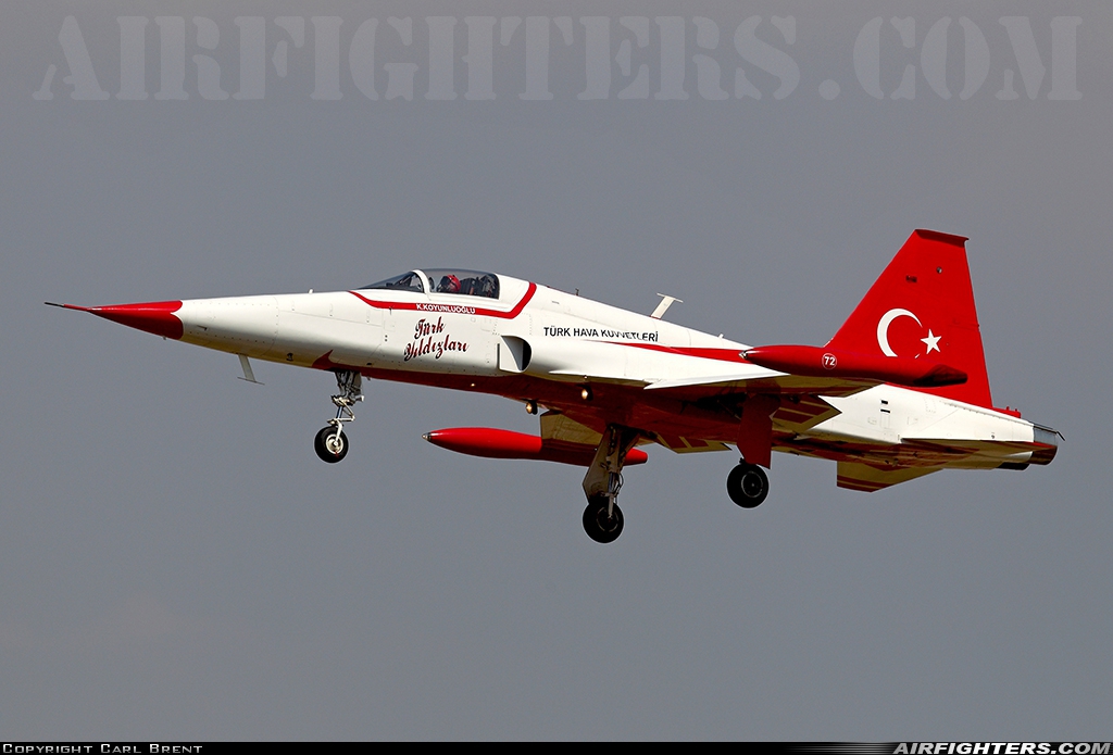 Türkiye - Air Force Canadair NF-5A-2000 (CL-226) 71-3072 at Izmir - Cigli (IGL / LTBL), Türkiye