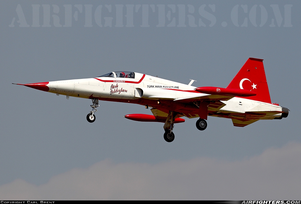 Türkiye - Air Force Canadair NF-5A-2000 (CL-226) 70-3027 at Izmir - Cigli (IGL / LTBL), Türkiye