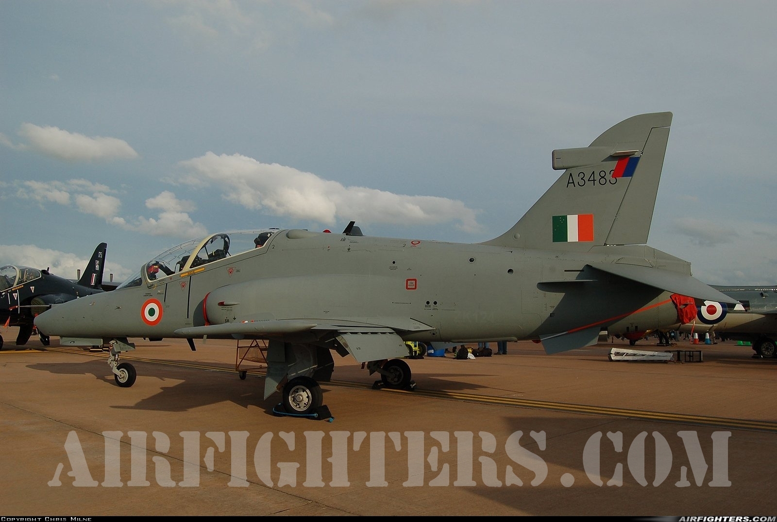 India - Air Force BAE Systems Hawk 132 A3483 at Fairford (FFD / EGVA), UK