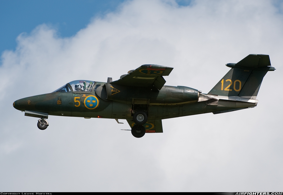 Sweden - Air Force Saab Sk60A (105) 60120 at Leeuwarden (LWR / EHLW), Netherlands