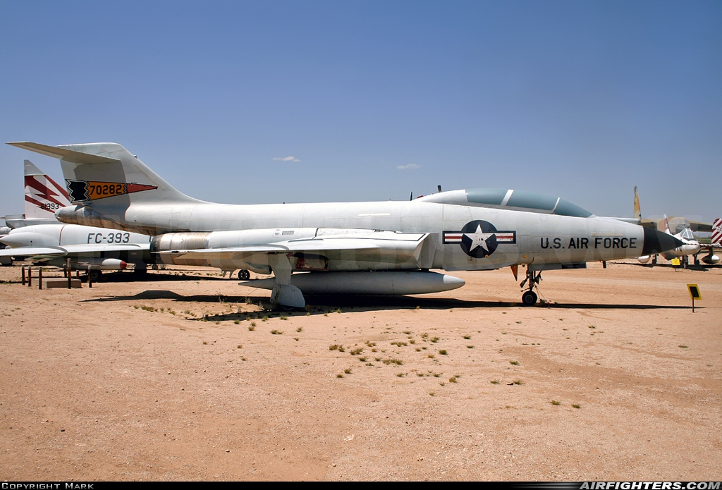 USA - Air Force McDonnell F-101B Voodoo 57-0282 at Tucson - Pima Air and Space Museum, USA