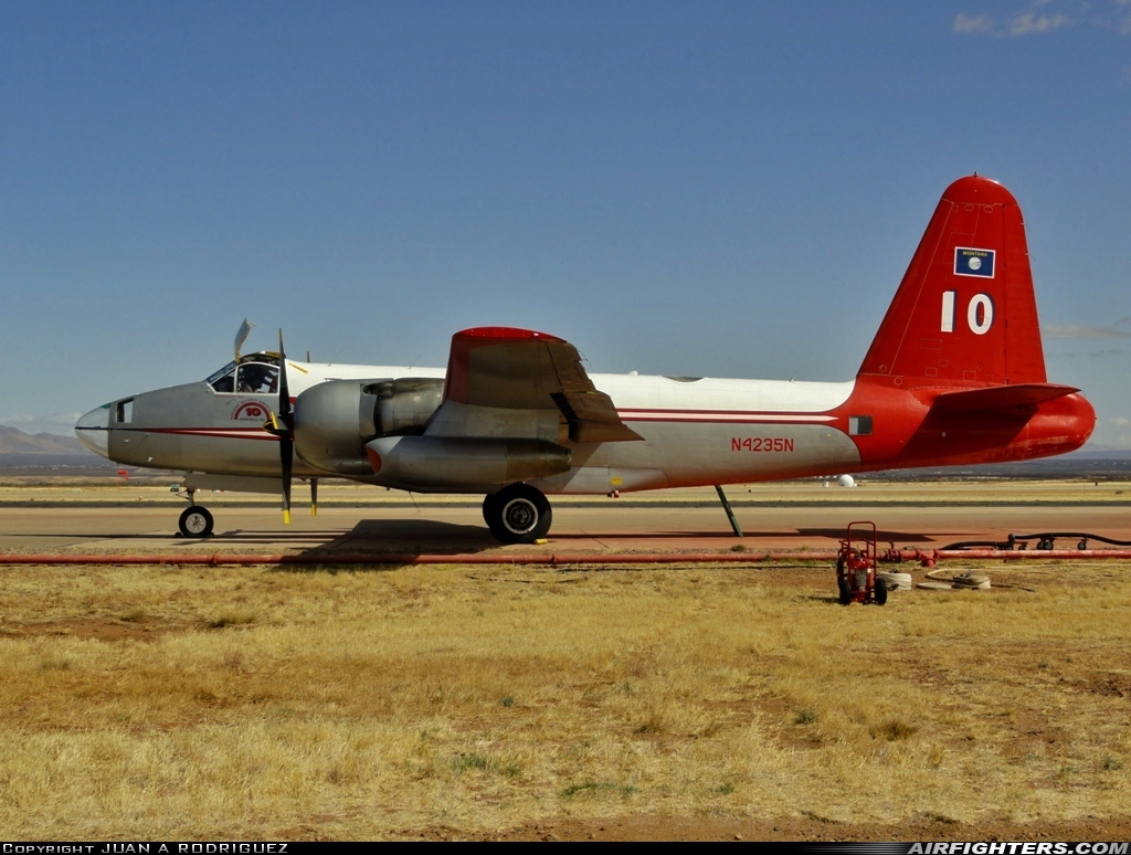 Private Lockheed SP-2H Neptune N4235N at Fort Huachuca / Sierra Vista - Municipal / Libby AAF (FHU / KFHU), USA