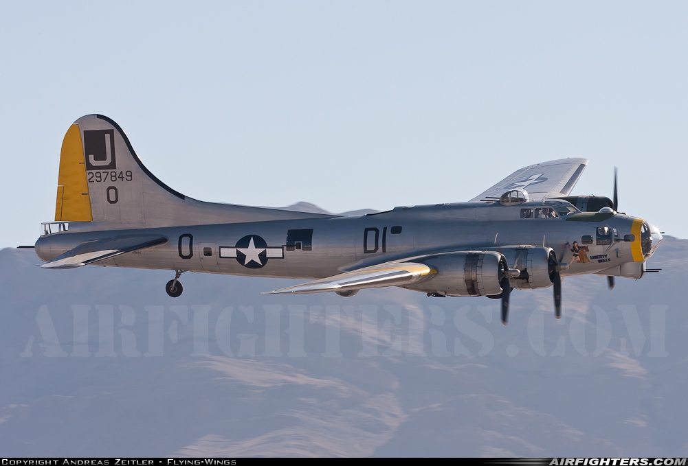 Private - Liberty Foundation Boeing B-17G Flying Fortress (299P) N390TH at Las Vegas - Nellis AFB (LSV / KLSV), USA