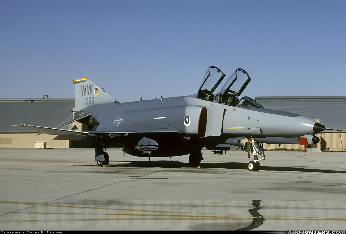 USA - Air Force McDonnell Douglas F-4G Phantom II 69-7260 at Victorville - Southern California Logistics (Int.) (George AFB) (VCV), USA