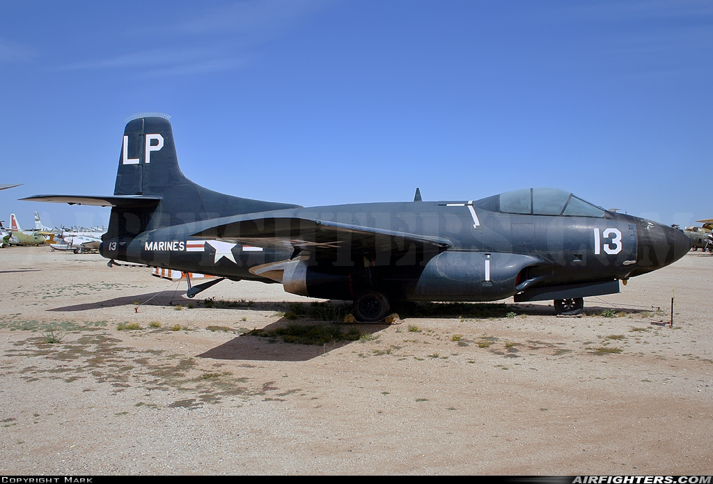USA - Marines Douglas F3D-2T Skyknight (TF-10B) 124629 at Tucson - Pima Air and Space Museum, USA
