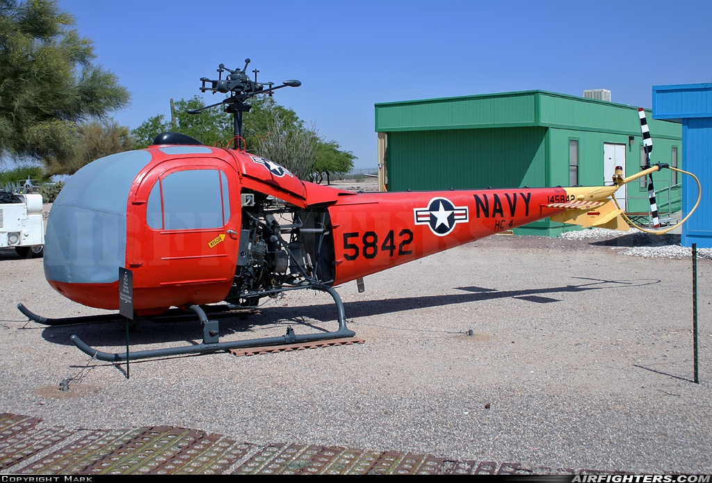 USA - Navy Bell 47J Ranger 145842 at Tucson - Pima Air and Space Museum, USA