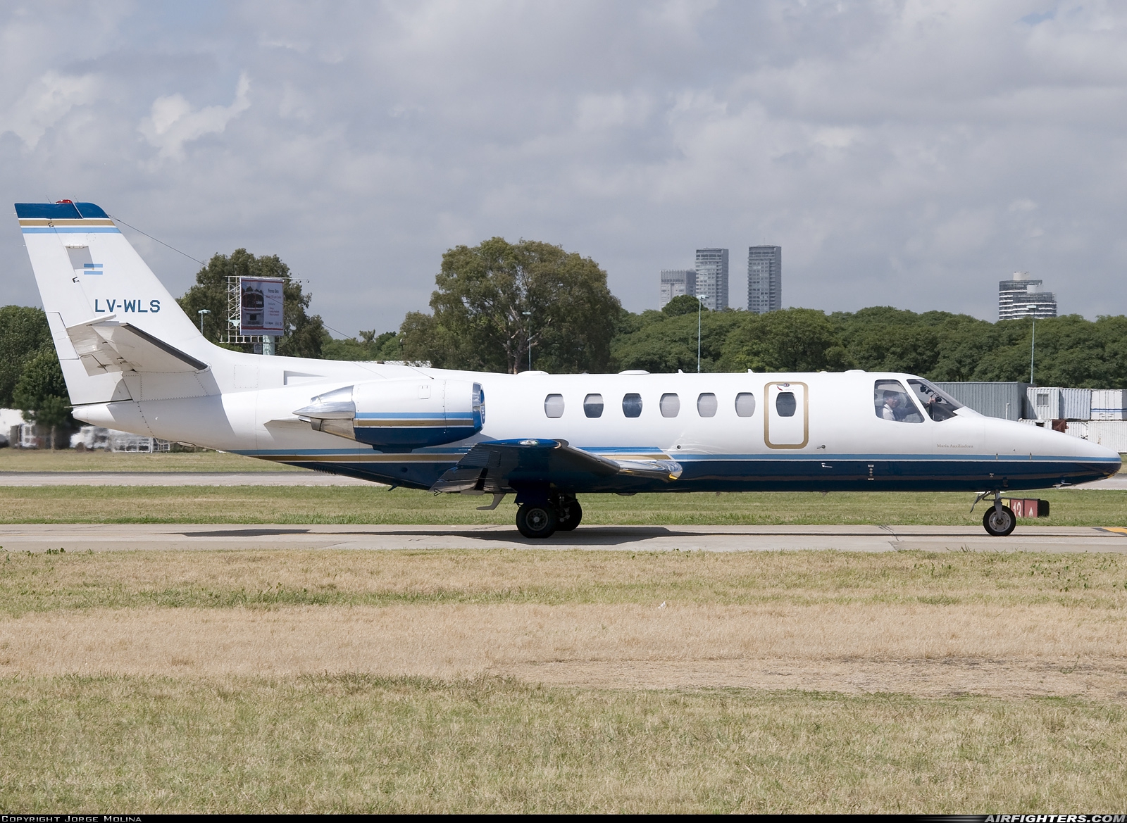 Argentina - Government Cessna 560 Citation Ultra LV-WLS at Buenos Aires - Aeroparque Jorge Newbery (AEP / SABE), Argentina