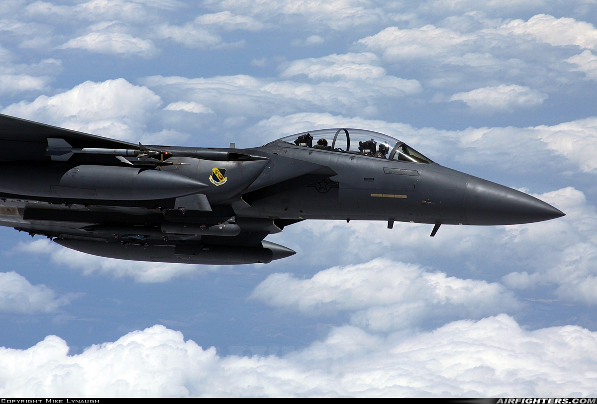 USA - Air Force McDonnell Douglas F-15E Strike Eagle 88-1685 at In Flight, USA