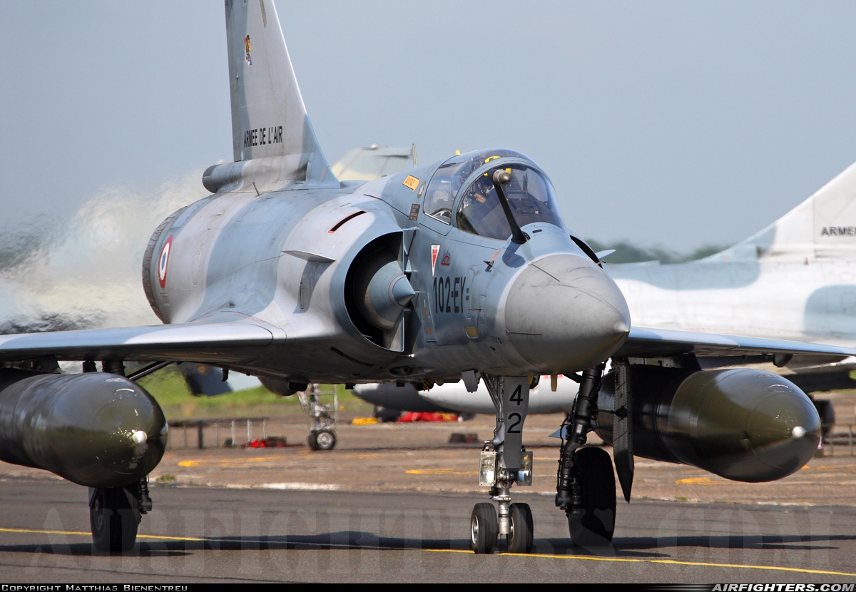 France - Air Force Dassault Mirage 2000-5F 42 at Cambrai - Epinoy (LFQI), France