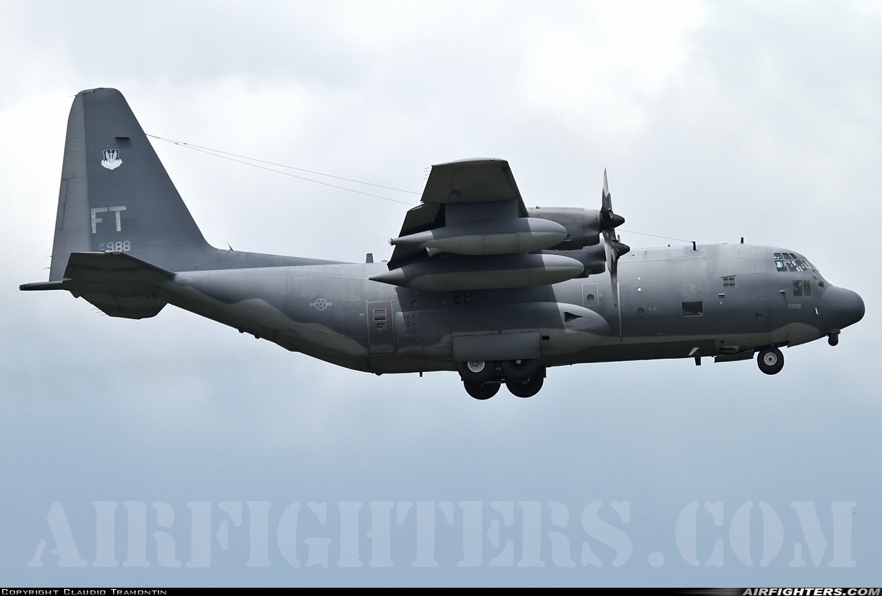 USA - Air Force Lockheed HC-130P Hercules (L-382) 65-0988 at Aviano (- Pagliano e Gori) (AVB / LIPA), Italy