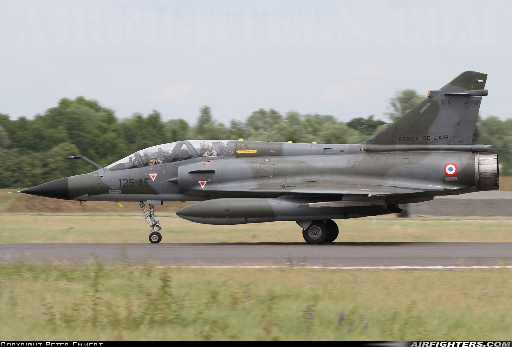 France - Air Force Dassault Mirage 2000N 355 at St. Dizier - Robinson (LFSI), France