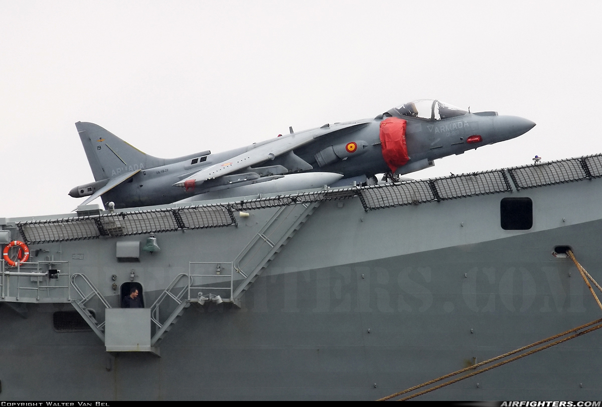 Spain - Navy McDonnell Douglas AV-8B+ Harrier ll VA.1B-29 at Off-Airport - Amsterdam, Netherlands