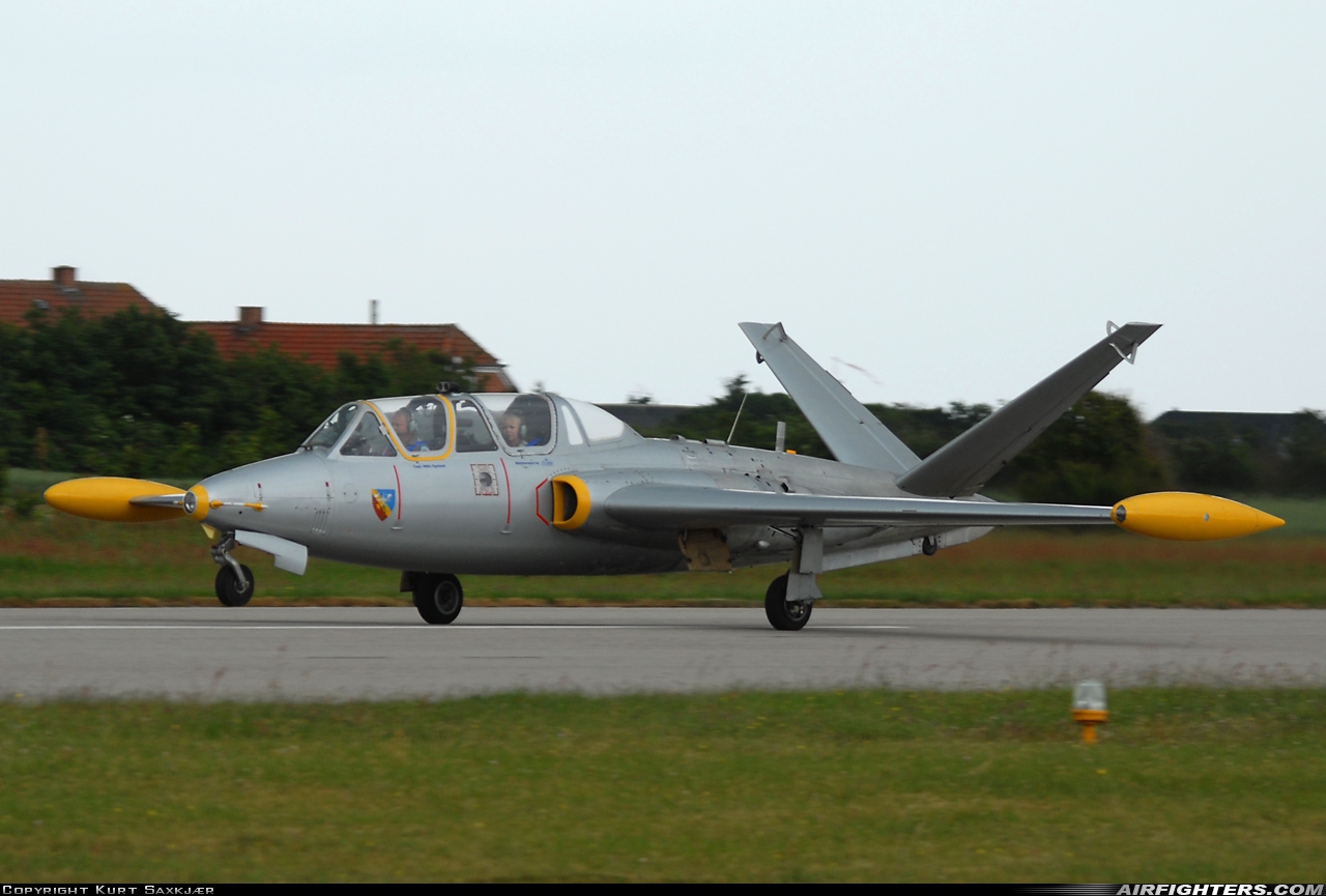 Private Fouga CM-170R Magister OY-FGA at Stauning (STA / EKVJ), Denmark