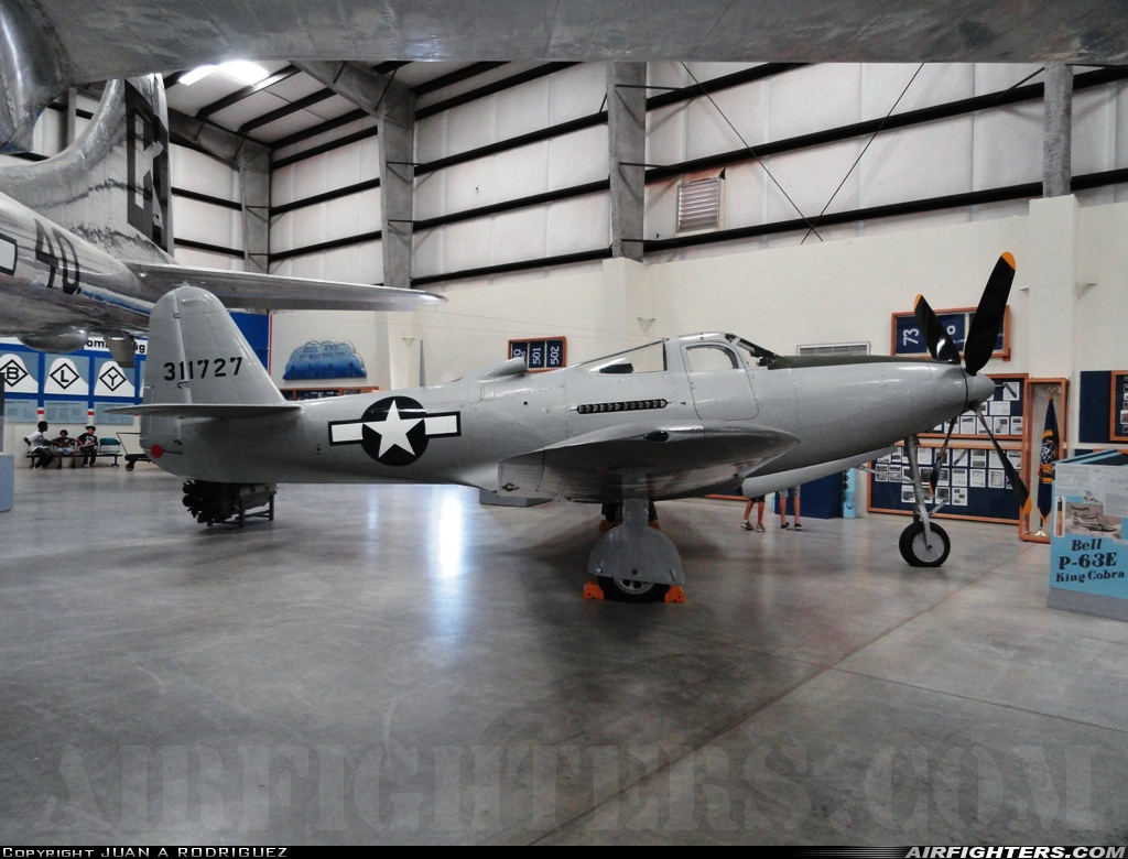 USA - Army Air Force Bell P-63E Kingcobra N9003R at Tucson - Pima Air and Space Museum, USA