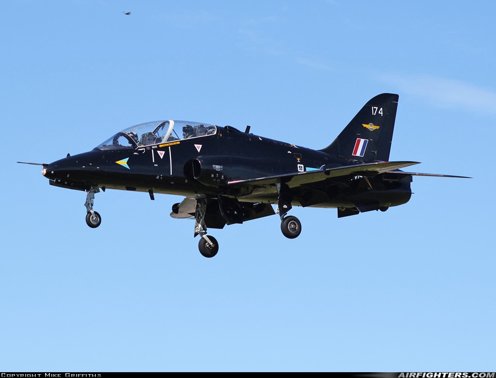 UK - Air Force British Aerospace Hawk T.1 XX174 at Valley (EGOV), UK