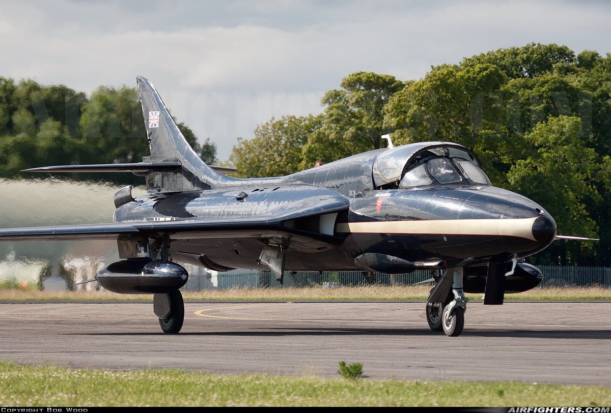 Private - Viper Team Hawker Hunter T7 G-VETA at Kemble (EGBP), UK