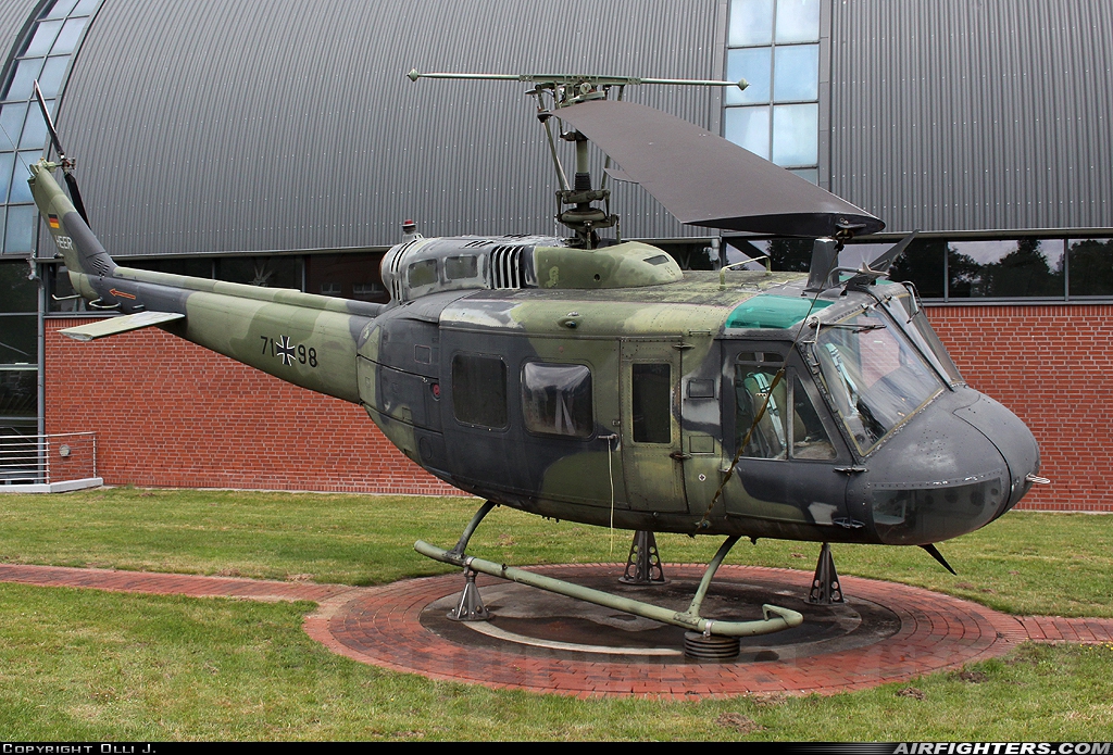 Germany - Army Bell UH-1D Iroquois (205) 71+98 at Buckeburg (- Achum) (ETHB), Germany