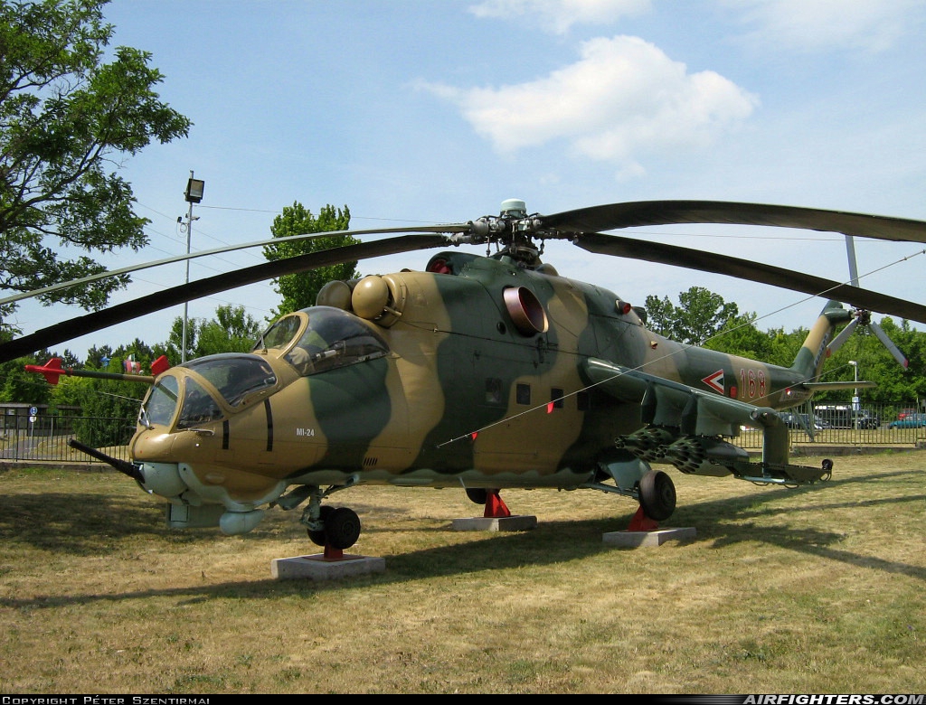 Germany - Air Force Mil Mi-24D 96+32 / 168 at Off-Airport - Zánka, Hungary