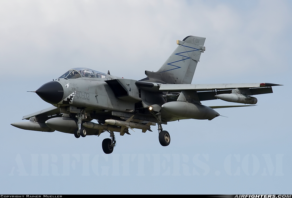 Italy - Air Force Panavia Tornado ECR MM7052 at Florennes (EBFS), Belgium