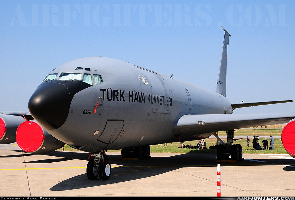 Türkiye - Air Force Boeing KC-135R Stratotanker (717-100) 60-0326 at Izmir - Cigli (IGL / LTBL), Türkiye
