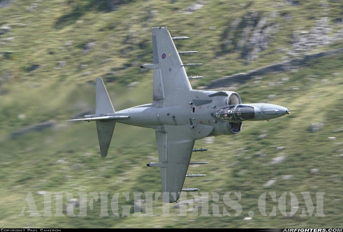 UK - Air Force British Aerospace Harrier GR.9 ZG506 at Off-Airport - Machynlleth Loop Area, UK
