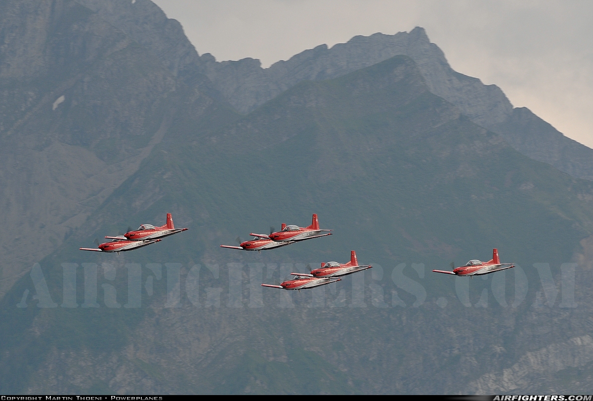 Switzerland - Air Force Pilatus NCPC-7 Turbo Trainer  at Off-Airport - Lucerne, Switzerland