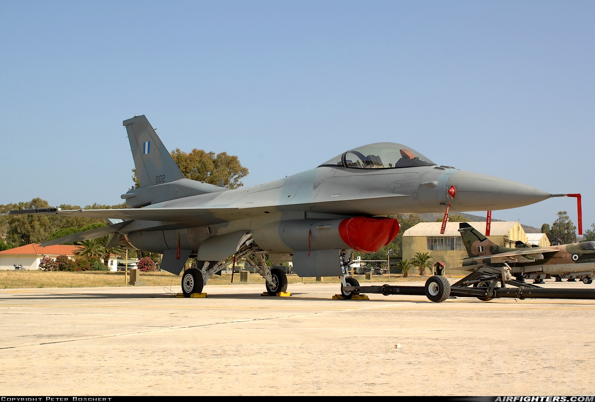 Greece - Air Force General Dynamics F-16C Fighting Falcon 002 at Araxos (GPA / LGRX), Greece