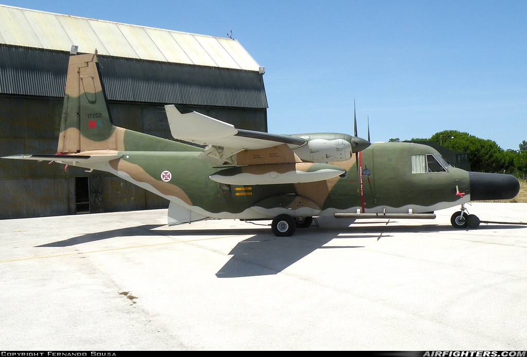 Portugal - Air Force CASA C-212-300 Aviocar 17202 at Montijo (BA6) (LPMT), Portugal