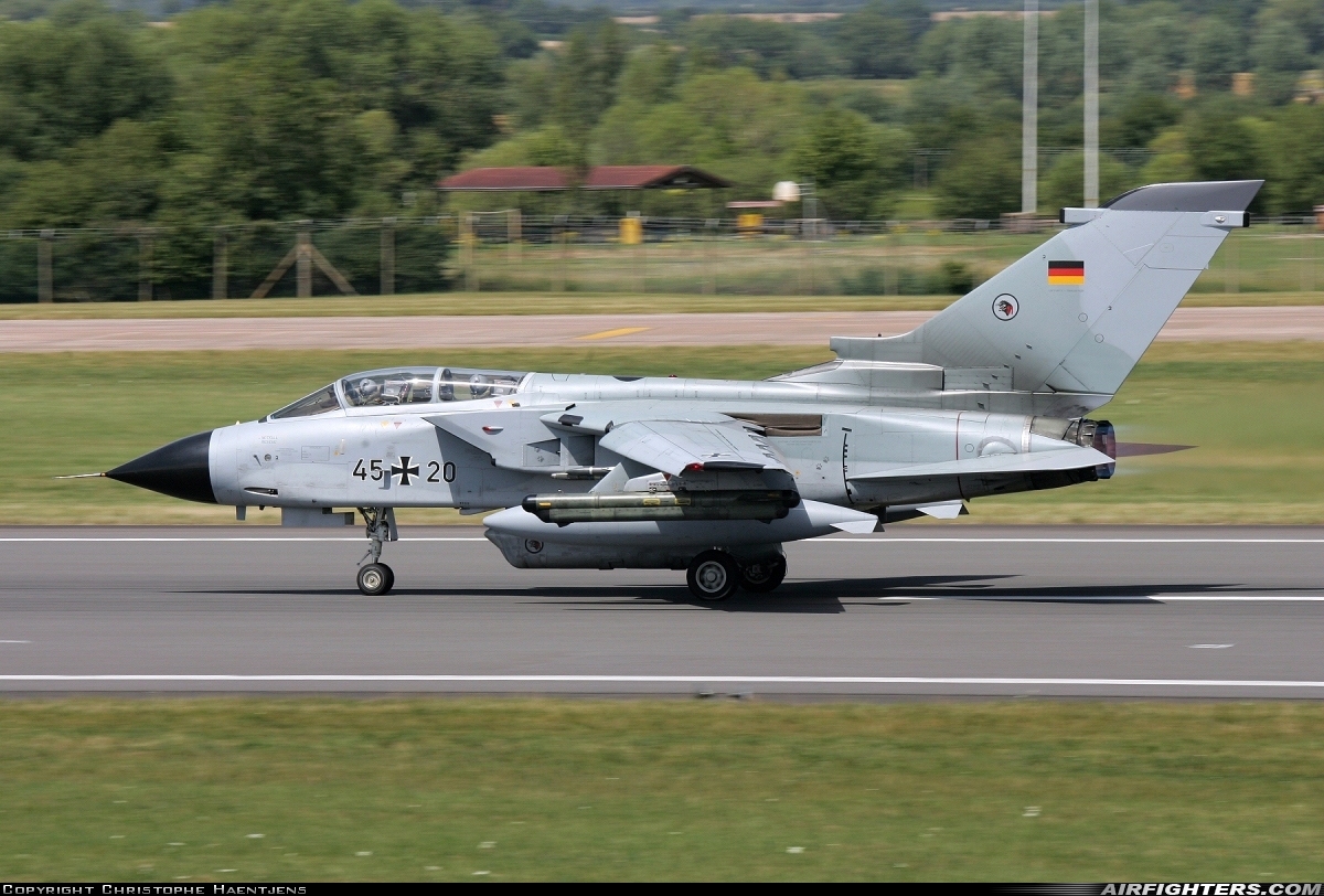Germany - Air Force Panavia Tornado IDS 45+20 at Fairford (FFD / EGVA), UK