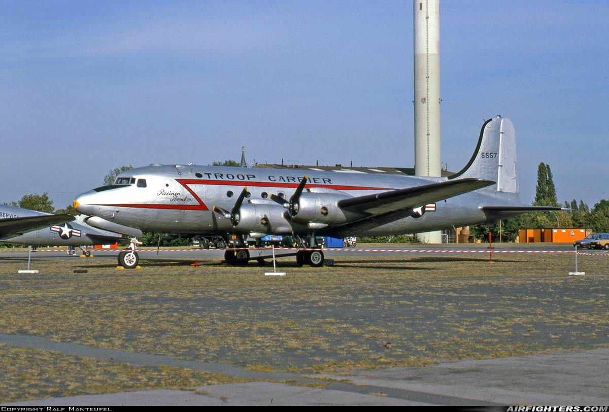 USA - Air Force Douglas C-54G Skymaster 45-0557 at Berlin - Tempelhof (THF / EDDI), Germany