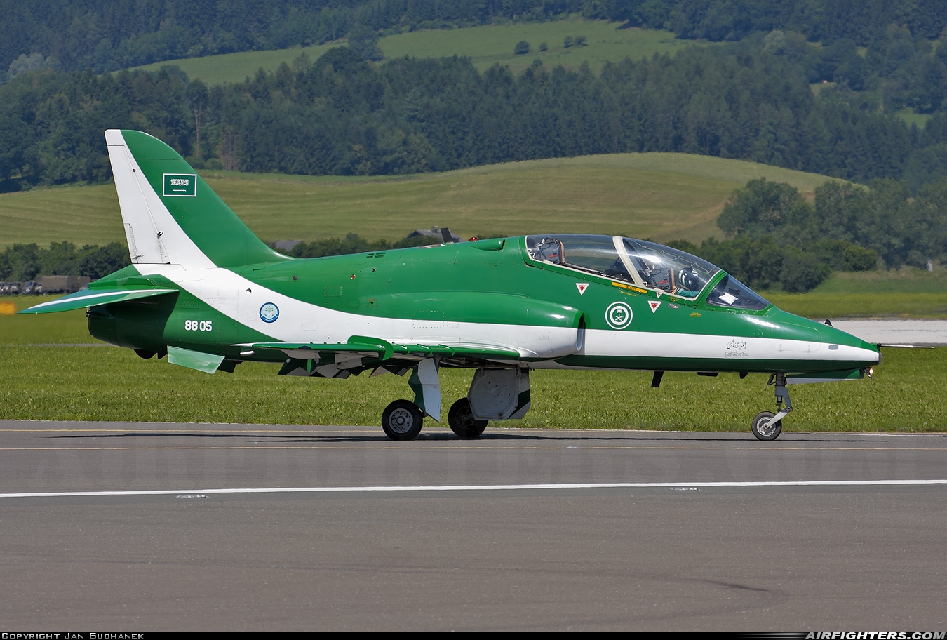 Saudi Arabia - Air Force British Aerospace Hawk Mk.65 8805 at Zeltweg (LOXZ), Austria