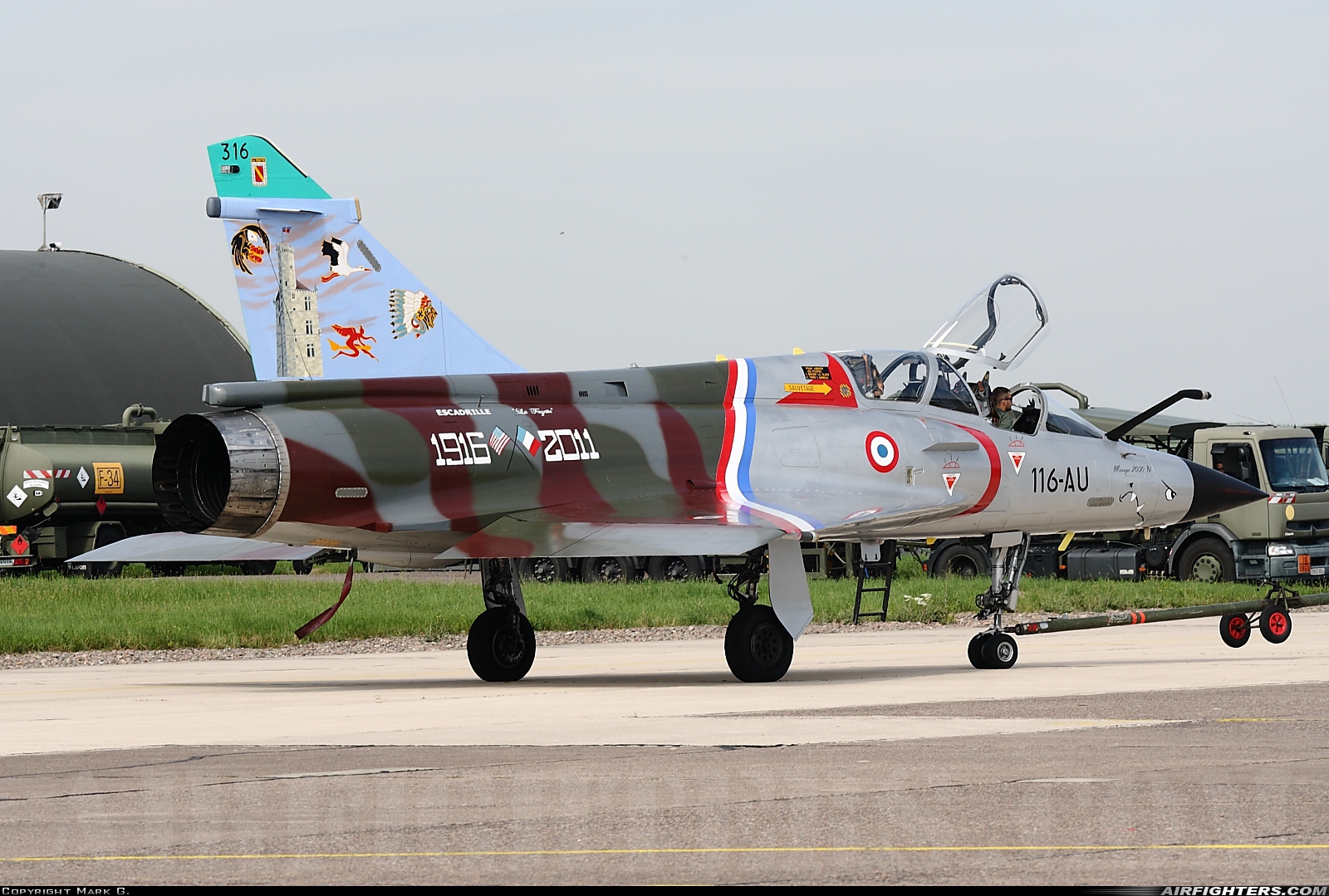 France - Air Force Dassault Mirage 2000N 316 at Luxeuil - St. Sauveur (LFSX), France