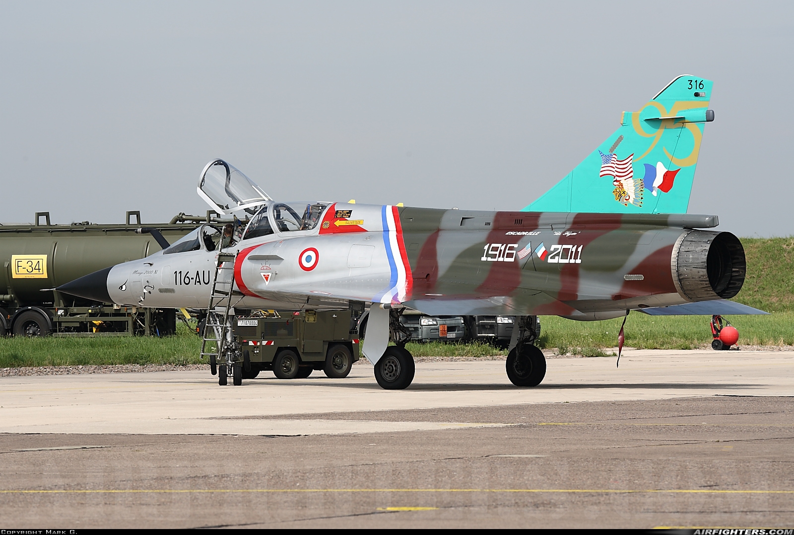 France - Air Force Dassault Mirage 2000N 316 at Luxeuil - St. Sauveur (LFSX), France