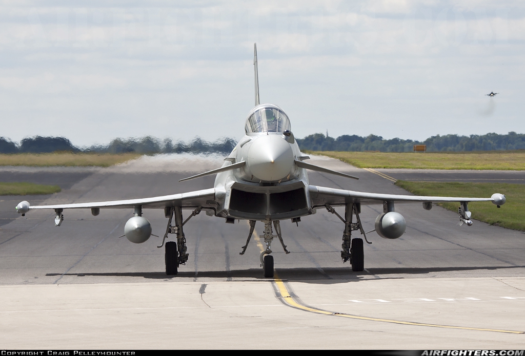 Italy - Air Force Eurofighter F-2000A Typhoon (EF-2000S) MM7295 at Waddington (WTN / EGXW), UK
