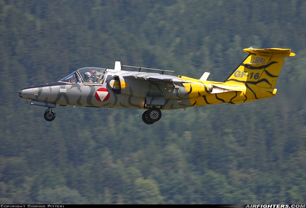 Austria - Air Force Saab 105Oe 1116 at Zeltweg (LOXZ), Austria