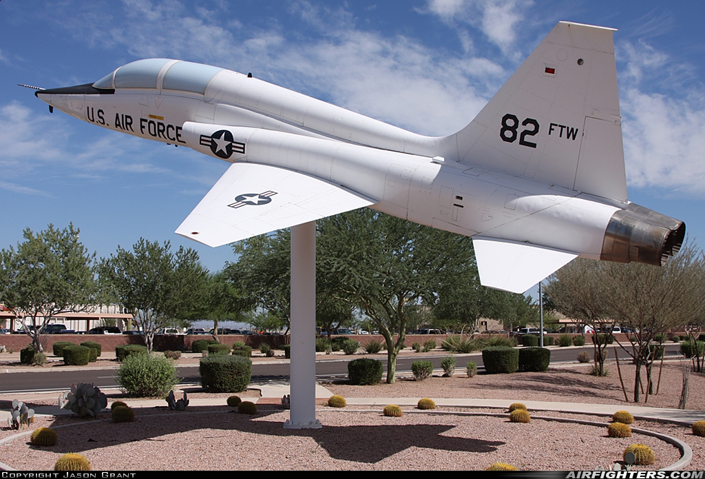 USA - Air Force Northrop T-38A Talon 59-1600 at Phoenix (Chandler) - Williams Gateway (AFB) (CHD / IWA / KIWA), USA
