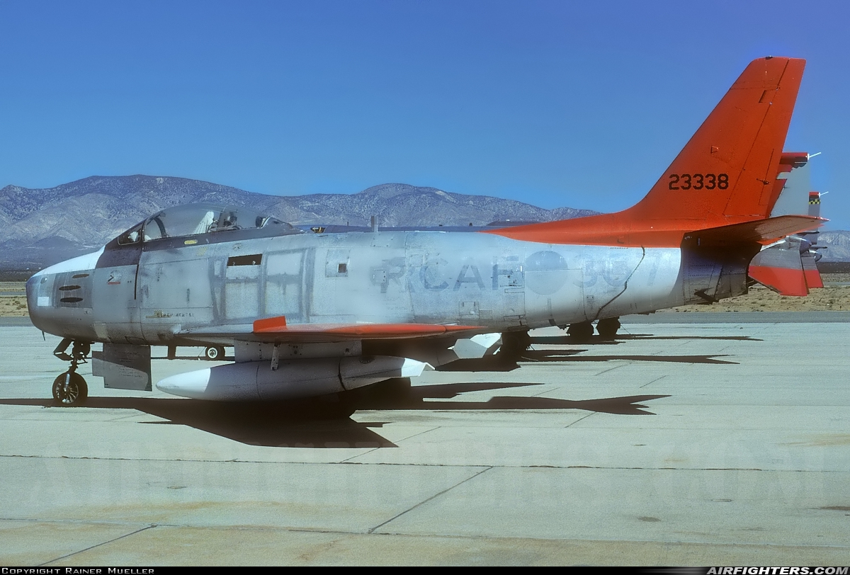 USA - Army Canadair CL-13A Sabre Mk.5 23338 at Mojave (MHV), USA
