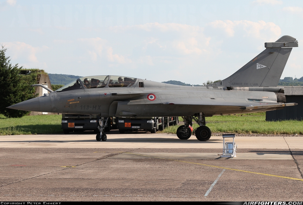 France - Air Force Dassault Rafale B 325 at Luxeuil - St. Sauveur (LFSX), France