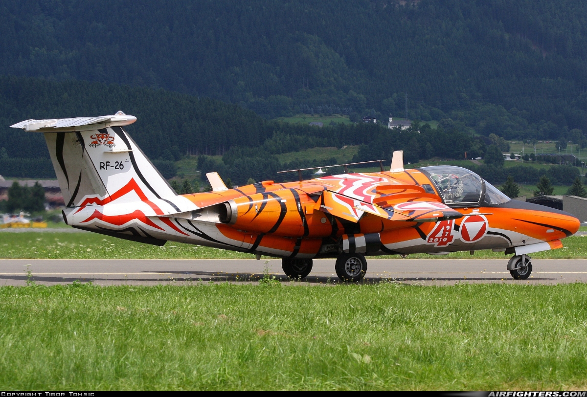 Austria - Air Force Saab 105Oe 1126 at Zeltweg (LOXZ), Austria