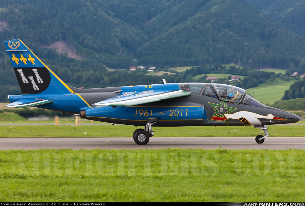 France - Air Force Dassault/Dornier Alpha Jet E E107 at Zeltweg (LOXZ), Austria