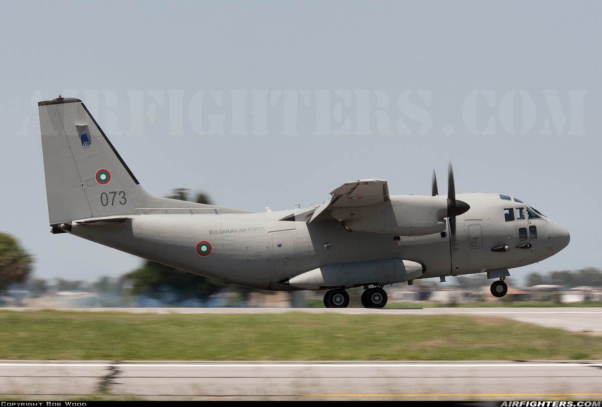 Bulgaria - Air Force Alenia Aermacchi C-27J Spartan 073 at Izmir - Cigli (IGL / LTBL), Türkiye